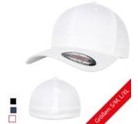 Flexfit Basecap Organic Cotton 6277OC – Bio‑Baumwolle Schwarz L/XL