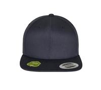 Flexfit Unisex-Adult Organic Cotton Snapback Baseball Cap, darknavy, Einheitsgröße