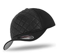 Flexfit Original Basecap Baseball Cap Diamond Quilted Black -S/M