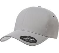 Flexfit Herren Delta Seamless Cap Hut, Silber, S/M