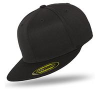 Flexfit Original Premium 210 Fitted Cap Kappe im Bundle mit UD Skull Bandana in vielen Farben
