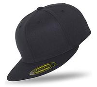 Flexfit Original Premium 210 Fitted Cap Kappe im Bundle mit UD Skull Bandana in vielen Farben