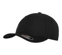 Flexfit Pinstripe Frauen in Gr. SM in Schwarz