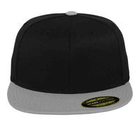 Flexfit - "Premium 210" Baseball-Mütze (Schwarz/Grau)