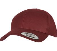 FLEXFIT PREMIUM CURVED VISOR SNAPBACK CAP MAROON