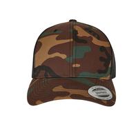 FLEXFIT RETRO TRUCKER CAMO CAMO / BLACK