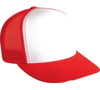 Flexfit Snapback Classic Trucker Hat 6006 (rot/weiß/rot)