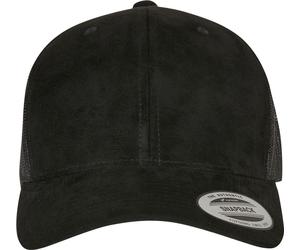 Flexfit Suede Leather Trucker Cap