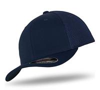 Flexfit Tactel Mesh Cap 6533 Navy S/M - im Bundle mit UD Skull Bandana