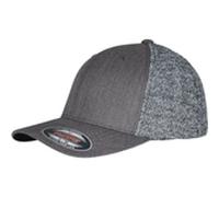 Flexfit Trucker Melange Mesh Cap black/greymelange L/XL