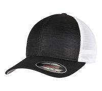 Flexfit Cap 360 OMNIMESH 2-Tone Schwarz/Weiß Frauen Größe L/XL