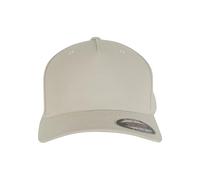 Flexfit Baseballcap Fitted 5-Panel – Unisex – Beige – L/XL