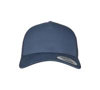 FX6506 FLEXFIT 5-Panel Retro Trucker Cap Navy One Size