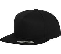 Flexfit Classic 5 Panel Snapback Cap black / black