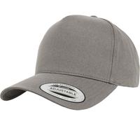 Flexfit 5-Panel Curved Classic Snapback Cap grey