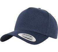 Flexfit 5-Panel Curved Classic Snapback Cap navy