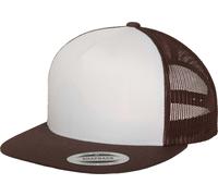 Flexfit Trucker Cap Classic 6006W Braun/Weiß One Size