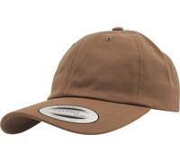 Flexfit Kappe FX6245CM Low-Profile Baumwoll-Twill farblich passende Schirmunterseite Schwarz