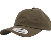 Flexfit Dad-Cap niedriges Profil Baumwoll-Twill 6-Panel Messingverschluss buck Einheitsgröße