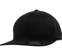 Flexfit Unisex 6277FV-Flexfit Flat Visor Kappen, Black, L/XL