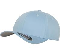 FLEXFIT Unisex 6-Panel Flexfit Wooly Combed Kappe Klassische Cap 6277 carolina blue Youth