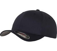FLEXFIT Unisex 6-Panel Flexfit Wooly Combed Kappe Klassische Cap 6277 dark navy L/XL