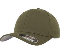 FLEXFIT Unisex 6-Panel Flexfit Wooly Combed Kappe Klassische Cap 6277 olive XS/S