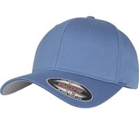 FLEXFIT Unisex 6-Panel Flexfit Wooly Combed Kappe Klassische Cap 6277 slate blue L/XL