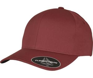 FLEXFIT Unisex 6-Panel Kappe 'Delta' Klassische Cap 180 maroon S/M