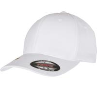 FLEXFIT Unisex 6-Panel Recycled Flexfit Kappe Klassische Cap 6277RP white L/XL