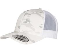 FLEXFIT Unisex 6-Panel Retro Kappe Multicam Netz Cap 6606MC