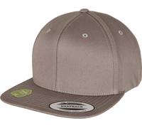 FLEXFIT Unisex 6-Panel Snapback Bio Kappe Klassische Cap 6089OC pale grey one size