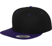 FLEXFIT Unisex 6-Panel Snapback Kappe Flache Cap 6089M heather grey Kids