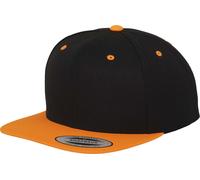 FLEXFIT Unisex 6-Panel Snapback Kappe Flache Cap 6089MT red/black one size