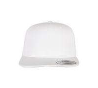 Flexfit Unisex 6089M-Classic Snapback Baseballkappe, White, one Size