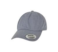 Flexfit Unisex 6245CM-Low Profile Cotton Twill Kappe, heathergrey,Einheitsgröße