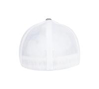 Flexfit Retro Trucker Cap, Grey/White Mesh, S/M
