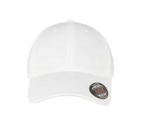 Flexfit Unisex-Adult 6277AS-Alpha Shape Baseball Cap, White, L/XL