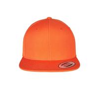 Flexfit Unisex-Adult Classic Snapback Baseball Cap, orange, one Size, einheitsgröße