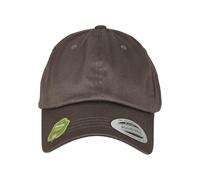 Flexfit Organic Cotton Basecap Low Profile Flache Basecap Dark Grey (Dunkelgrau)