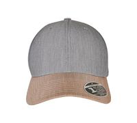 Flexfit Unisex Baseball Kappe 110 Melange Mix Cap Grey/Khaki one Size