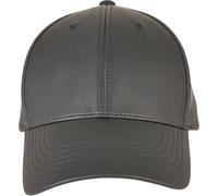 Flexfit Unisex Baseball Kappe Synthetic Leather Alpha Shape Dad Cap Black one Size