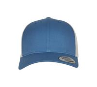 Flexfit Baseballkappe Retro Trucker Cap Modern Steel Blue/Silver Einheitsgröße