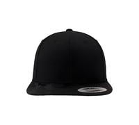 Flexfit Kappe FX6089CV Camo Visor Snapback Premium Wollmischung Frauen Schwarz One Size