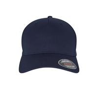 Flexfit Unisex 6560-Flexfit 5 Panel Baseballkappe, Greyish Navy, S/M