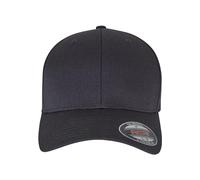Flexfit Unisex Cap Wooly Combed, Unisex Baseballkappe, Youth, Charcoal