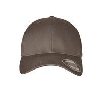 Flexfit Unisex Cap Wooly Combed, Unisex Baseballkappe, Youth, Darkgrey/Darkgrey