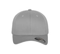 Flexfit Unisex Cap Flexfit Wooly Combed, Unisex Baseballkappe, Youth, silver