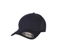 Flexfit Unisex 6277WR-Flexfit Wooly Combed Waterrepellent Baseballkappe, Dark Navy, S/M