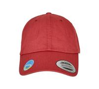 Flexfit Ecowash Dad Cap Männer in Gr. ONE_SIZE in Rot